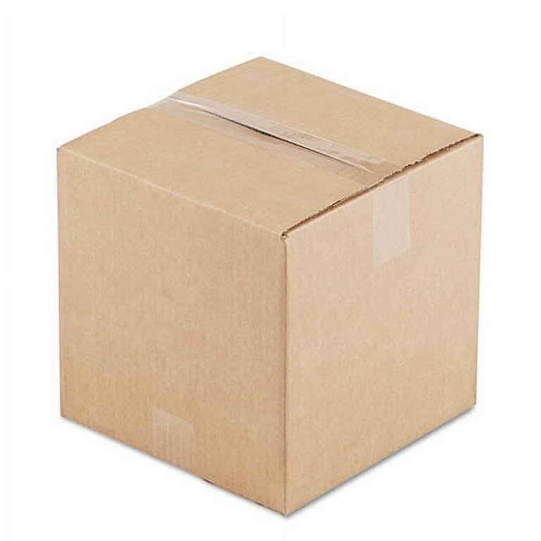 Cubed Fixed-Depth Corrugated Shipping Boxes, Regular Slotted Container (RSC), Large, 10 Cubed Fixed-Depth Corrugated Shipping Boxes, Regular Slotted Container (RSC), Large, 10