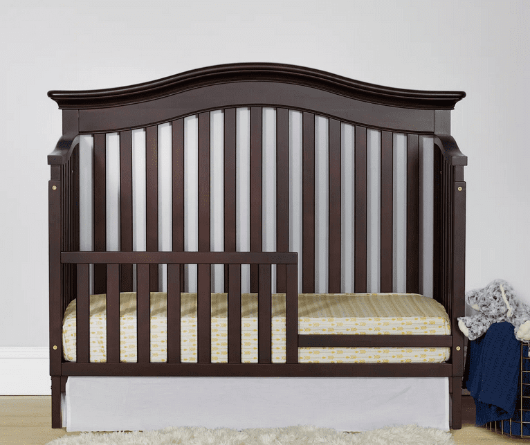Baby Cache Montana 4-in-1 Convertible Crib in Espresso