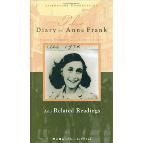 Pre-Owned McDougal Littell Literature Connections: The Diary of Anne Frank - Play Student Editon Grade 8 1997 (Hardcover) 0395833647 9780395833643