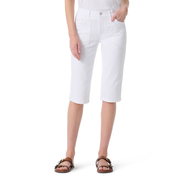 Gloria Vanderbilt Swan Series Women's Skimmer Capri, Sizes 2-18