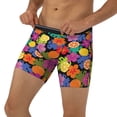 thumbnail image 3 of Cauagu Hawaiian Style Print Men's Boxer Briefs, Funny & Cute Underwear Elastic Waistband Briefs Ideal Gift for Men,1-Pack, 3 of 7