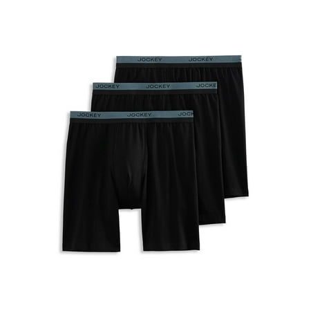 

Jockey Men Ultimate Breathe 9 Long Leg Boxer Brief - 3 Pack