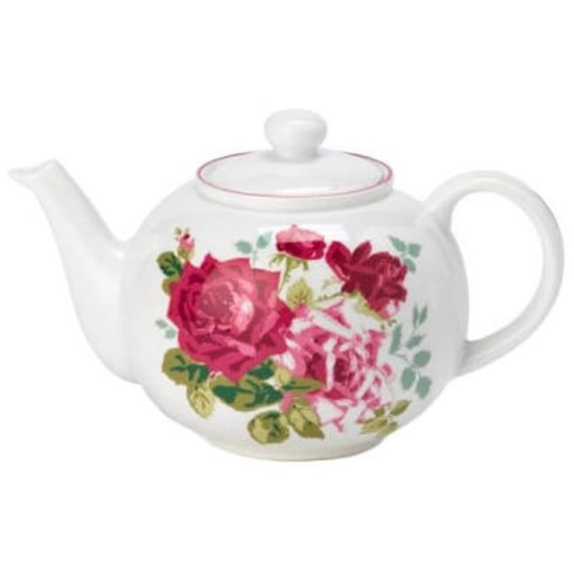 Roy Kirkham Rosa Alba Multi Color Bone China Large Teapot (130 ml)