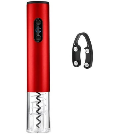 Electric Wine Bottle Opener Automatic Wine Bottle Corkscrew Opener with Foil Cutter