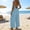 Light Blue#1, variant on pstuiky Wide Leg Jumpsuits for Womens, Summer Backless Casual Round Neck Straight Romper Adjustable Spaghetti Straps Long One Piece Jumpsuits with Pockets
