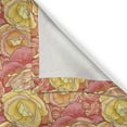 thumbnail image 4 of Ambesonne Pale Pink Window Valance, Romantic Roses Garden, 54" X 18", Yellow Coral Pink, 4 of 5