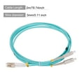 thumbnail image 2 of 2 Metros 6,5 pies Fibras Parche Cable Multimodo Dúplex LC-SC OM3 LSZH Fibras Óptico Puente Verde para Rojo Transceptor Instrumentación 1 Uds, 2 of 6