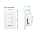 Push Light Switch Smart Life Control Physical Wall Switches Neutral ...