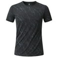 thumbnail image 1 of Tops para hombre, blusas y camisas de cuello redondo y manga corta para hombre Tops de cuello redondo y manga corta para hombre Ropa casual de moda europea Blusas para correr y entrenar Camisas Blusa, 1 of 8