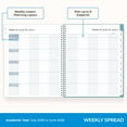 thumbnail image 5 of Blue Sky 2025-2026 Weekly and Monthly Academic Year Teacher Lesson Planner Calendar, July 2025 - June 2026, 8.5" x 11", Flexible Cover, Wirebound, Laminated Tabs, Storage Pocket, Dots, 5 of 9