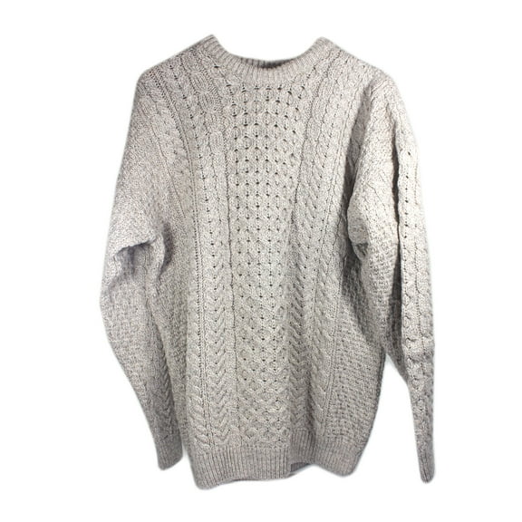 Irish Fisherman Sweater 100% Merino Wool