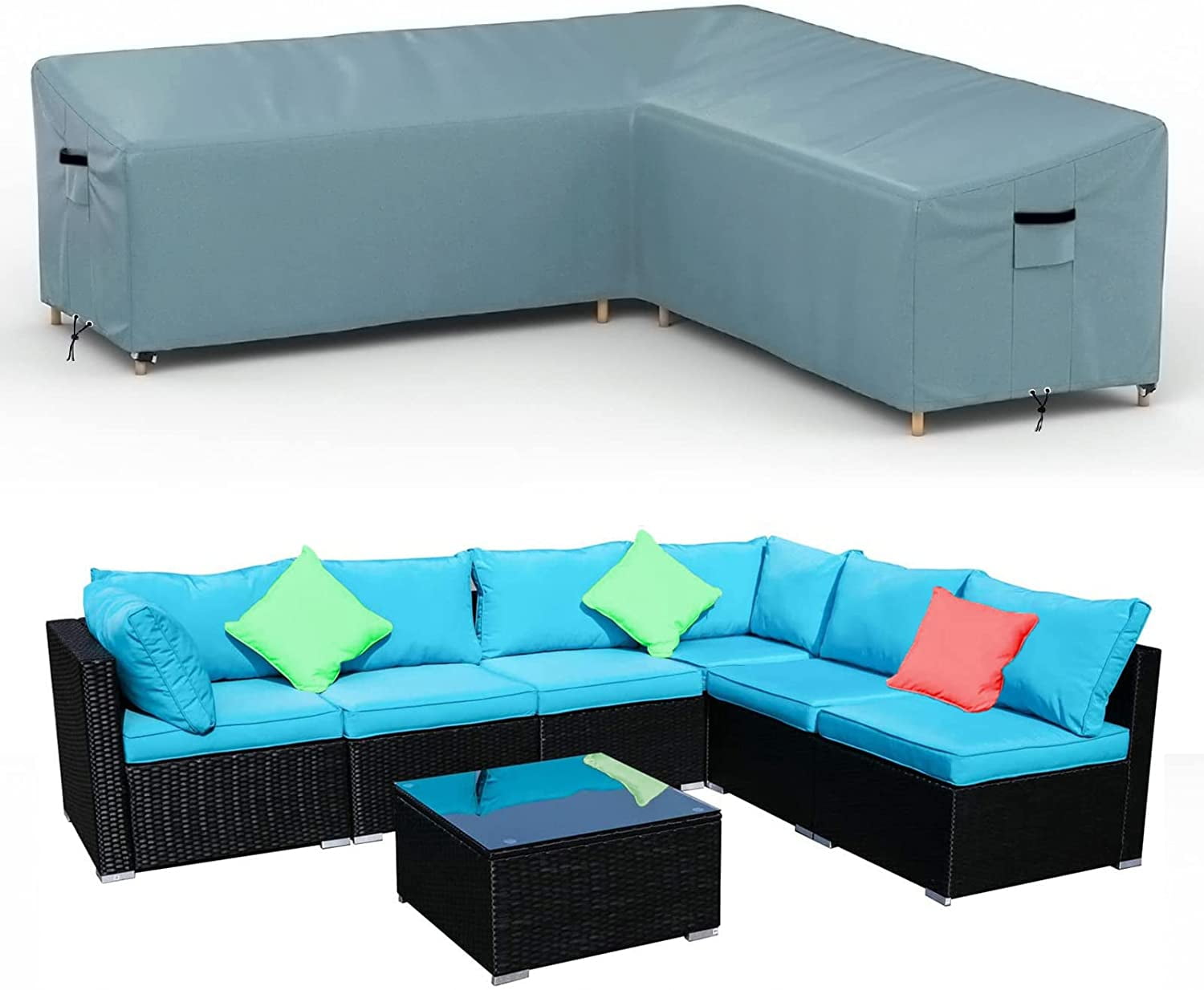 outdoor sectional seat covers