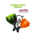 thumbnail image 2 of Trompo doble Premier Géminis Pack c/3 piezas colores surtidos Juguete clásico de habilidad y destreza para niños, 2 of 5