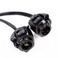 thumbnail image 2 of 1 Pair Motorcycle 1" Handlebar Switches Control and Wiring Harness Compatible with Harley Black, 2 of 4