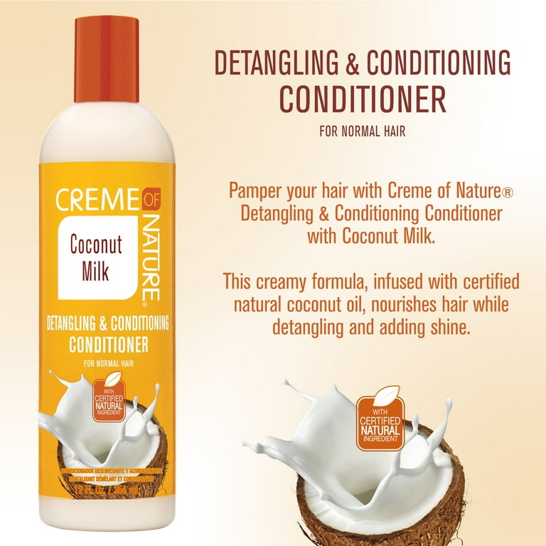 CREME OF NATURE Coconut Milk Conditioner (12oz) CREME OF NATURE Coconut Milk Conditioner (12oz)