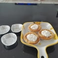 thumbnail image 7 of HYCSC 100 Pcs Aluminum Foil Pie Trays/Mini Pie Pans/Disposable Baking Tart Molds/Aluminum Foil Pie Pan, Great for Baking Tart Eggs, Quiche Pie, Caramel Pudding Pie(100pc Pie Pans), 7 of 7