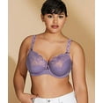 thumbnail image 2 of Curvy Couture Womens Tulip Lace Bra Style-1017, 2 of 5