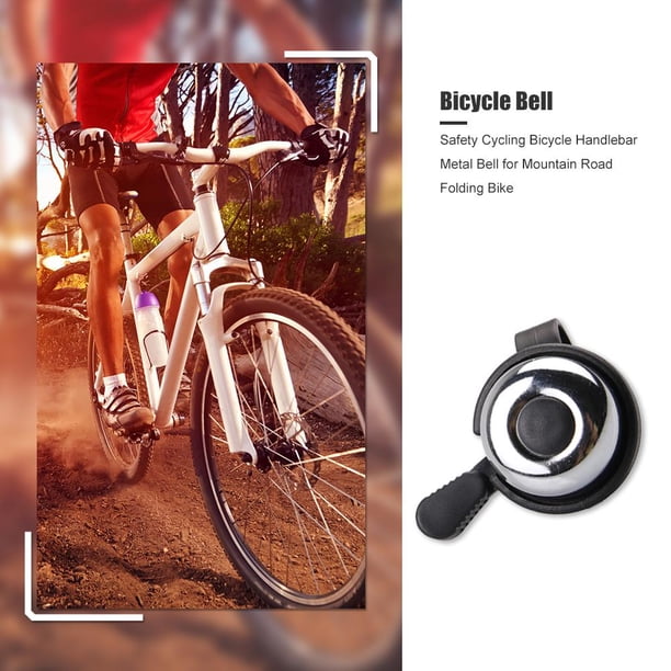 Accesorios para bicicletas Manillar de bicicleta de seguridad plegable campana de Metal con sonido fuerte piñón fijo duradero para bicicleta de montaña equipo de bicicleta de carretera Barbie Nuevos Originales