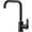 Black D, variant on Waterfall Faucet 360° Rotating Splash Proof Basin Hot Cold Water Sink Mixer Brass Tap for Kitchen Bathroom Single Holder and Hole Tapware for Laundry Utility Rv