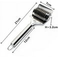 thumbnail image 3 of YOPTOP Machine à Spaghetti en Acier Inoxydable, Coupe-Pâtes à Rouleau, Outil de Cuisine Pratique et Robuste, Argent, 3 of 8