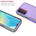 thumbnail image 5 of For Samsung Galaxy A16 5G Case, Shockproof Heavy Duty Rugged Phone Case for Samsung Galaxy A16 5G, Tekcoo Military Grade Protection Dual Layer Sturdy Durable Cover Cute Bumper - Purple, 5 of 11