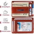 thumbnail image 3 of Alpine Swiss Mens RFID Safe Magnetic Money Clip Wallet Slim Front Pocket Wallet, 3 of 6