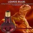 thumbnail image 4 of 100W 2 Pack Infrared Heat Lamp Bulb Red Light Heat Bulbs for Pet Lizards Bearded Snakes & Amphibian, 4 of 5