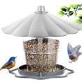 thumbnail image 2 of Outdoor Hanging Automatic Bird Feeder Large Capacity Food Container Tray For Garden Yard Decoration, 2 of 9
