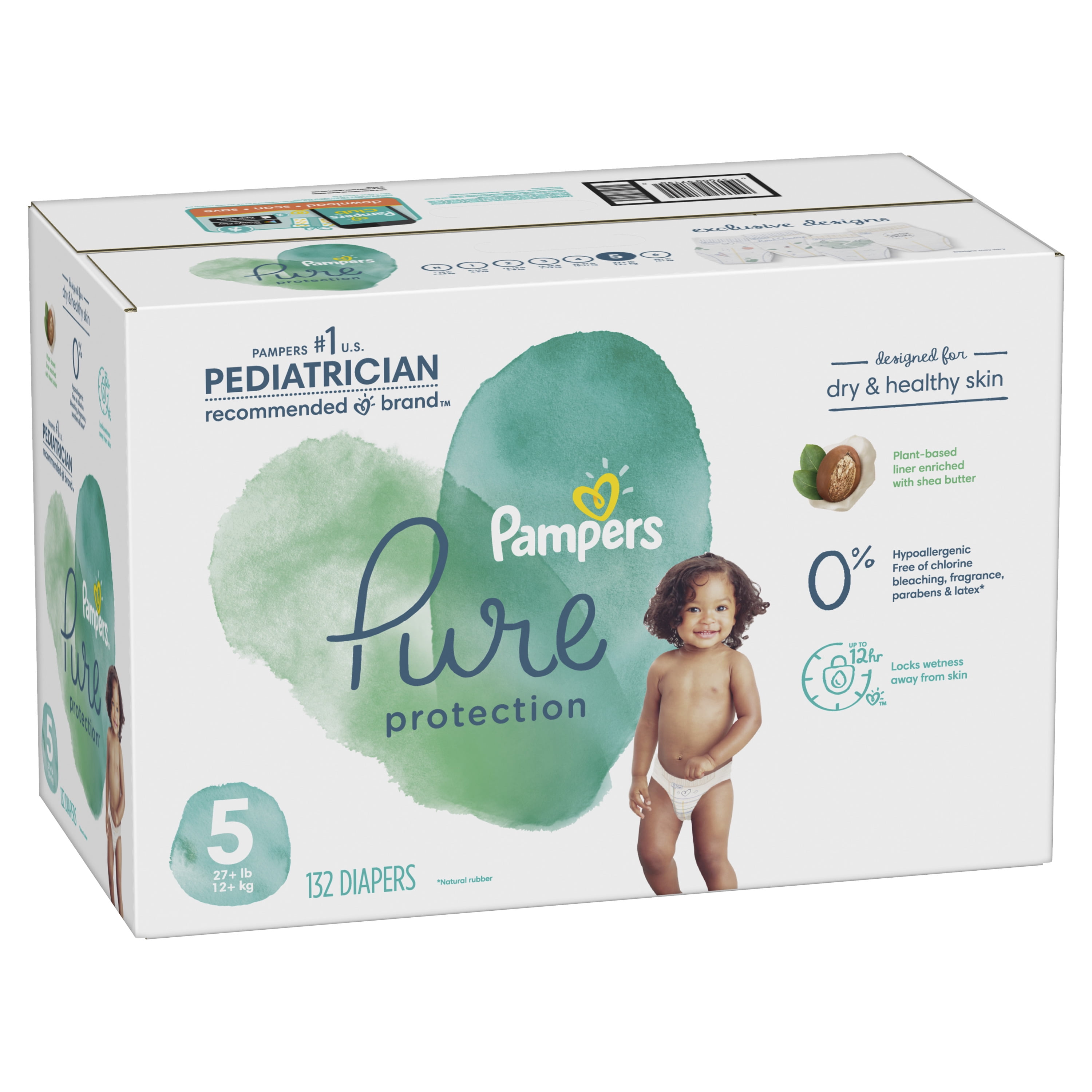 pampers pure 5