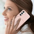 thumbnail image 5 of Allytech Wallet Case for Samsung Galaxy S23 with Card Holder, Built-in Mirror, Camera Screen Protection, Drop Protection Anti-Scratch Cover Case for Samsung Galaxy S23 - Rosegold, 5 of 6
