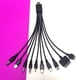thumbnail image 5 of Bearachild Adaptador USB universal de seguridad mejorada que protege los datos 10 en 1 cable de datos USB universal Cargadores de dispositivos electrónicos específicos, 5 of 6