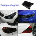thumbnail image 2 of Dark Smoke Black Tint Headlights Taillights Fog Light Car Vinyl Film 12*40inch, 2 of 8