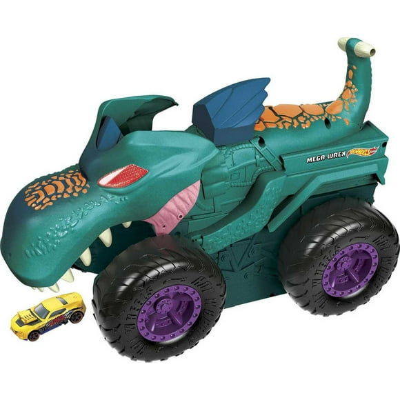 Hot Wheels Monster Trucks Véhicule Mega Wrex Extrême