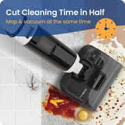 Tineco iFloor 5 Stretch Cordless Wet Dry Vacuum Cleaner, Vacuum & Mop in One, 180° Lay-Flat Cleaning, Up to 45-Min Runtime, Quiet Self-Cleaning and Drying for Hard Floors