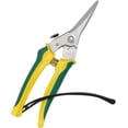 thumbnail image 1 of Herramienta ideal para jardinería, tijeras de podar multiusos con mecanismo de resorte y mango ergonómico para cortes precisos de tallos florales y otros materiales (8"), 1 of 5