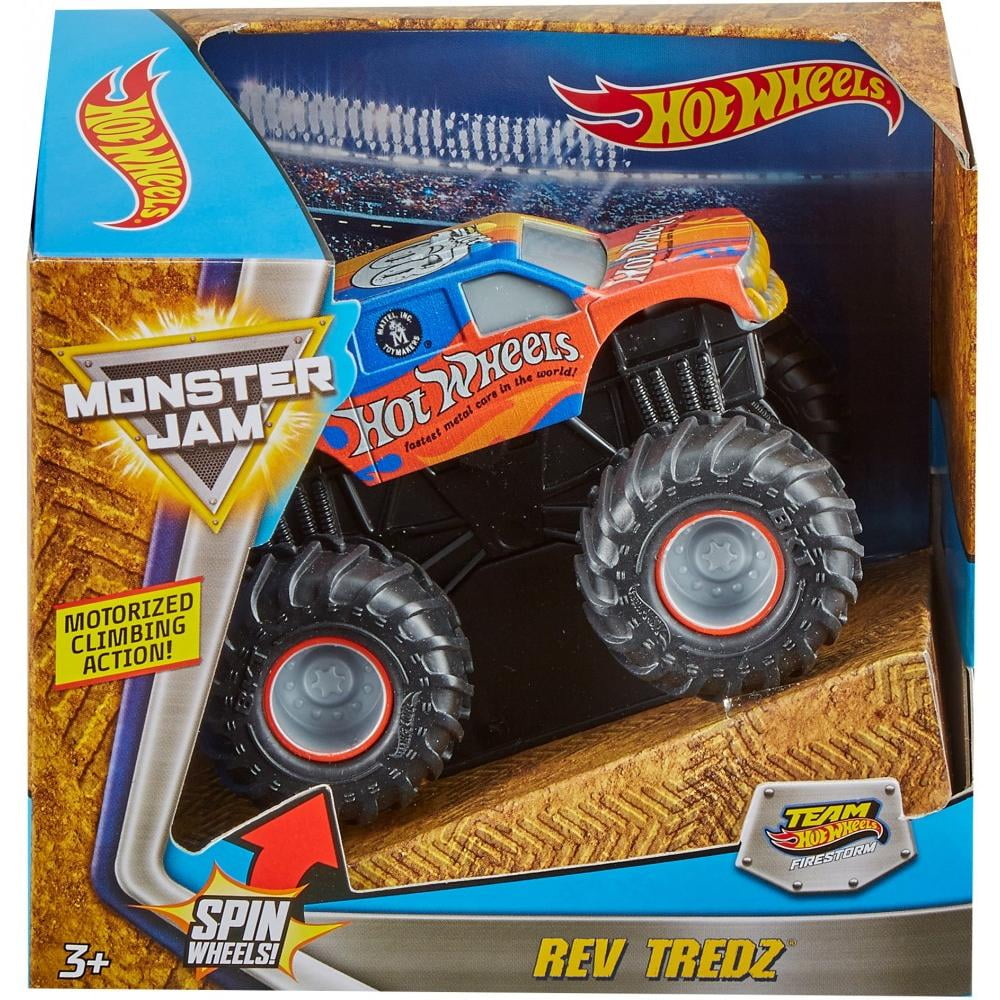 HOT WHEELS ~ MONSTER JAM~ REV TREDZ ~ MAXIMUM DESTRUCTION ~ – Work House  signs