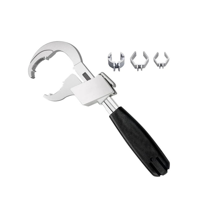 Llave de fregadero shamjiam ajustable de doble extremo herramientas de reparación