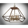 thumbnail image 2 of 39545HZBRG-Maxim Lighting-Woodland-Six Light Chandelier-23 Inches wide by 20.5 inches high, 2 of 3