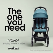 BABYZEN YOYO Cup Holder, Black - Attaches to Six Different Points on The YOYO2 Stroller Frame - Suitable for Parents & Kids