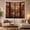 Red Rock Valley, variant on Red Rock Mesa with Cacti in Desert Valley, Dreamy Rustic for Nature Lovers, Southwest Scenery Home Decor, Housewarming Gift, Tapestry Wall Hanging for Bedroom and Living Room
