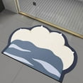 thumbnail image 4 of Qwtwty Bathroom Mat Diatom Mud Bathroom Absorbent Floor Mat Quickly Absorbs Water Firmly Wraps The Edges And Is Easy to Store Stable And Non Slip, 4 of 6