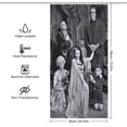 thumbnail image 2 of The Munsters Shower Curtain, Bath Curtain Bathroom Home Decor Waterproof Polyester for Bathroom with 12 Hooks 35.43x70.87Inch（90x180cm）, 2 of 8