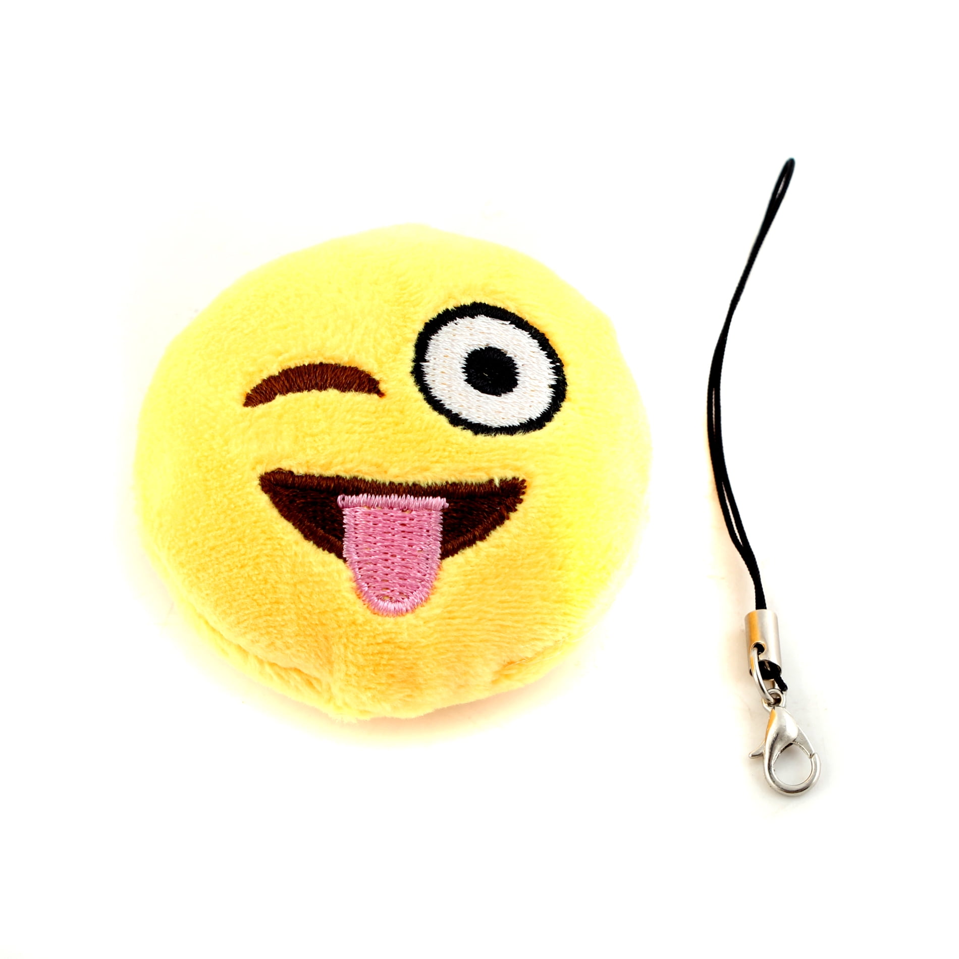 Small Round Soft Emoji Smiley Emoticon Cushion Pillow Stuffed Plush Toy