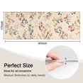 thumbnail image 5 of Pioneer Flower Floral Print Pattern Kitchen Rug Mat,Kitchen Runner Rugs Non Skid Washable,Decorative Kitchen Floor Mats for Kitchen,Sink,Laundry,17"X47", 5 of 5