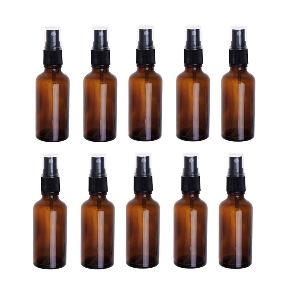 Worgeous  20 Pcs Spray Bottle Atomizer Container Sprayer Travel Brown