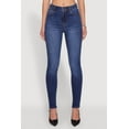 thumbnail image 4 of Womens WAX Whiskered Rolled Cuff Skinny Jeans, 4 of 5