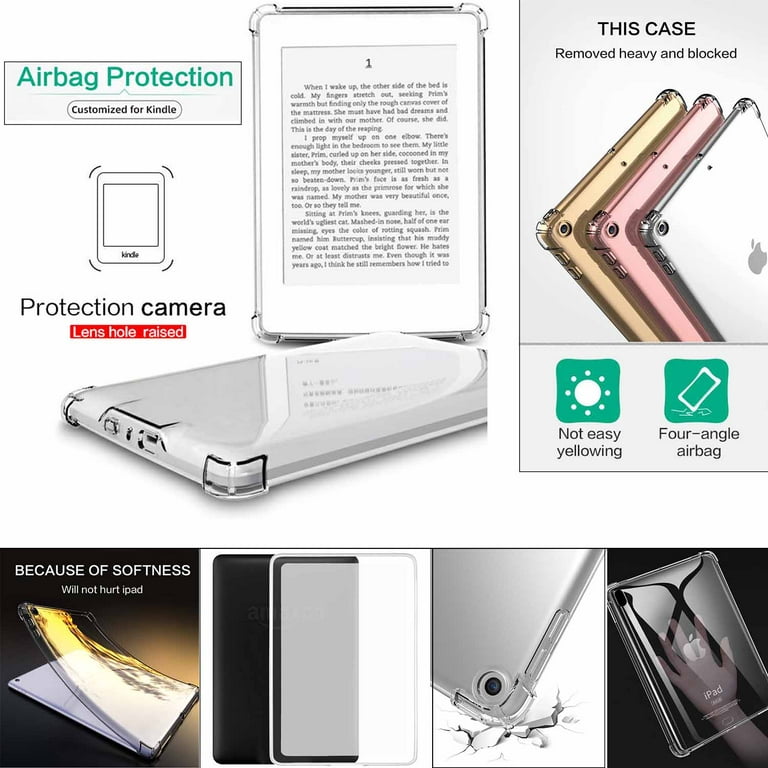 Clear Case for Kindle Paperwhite 6.8 (11th Generation 2021