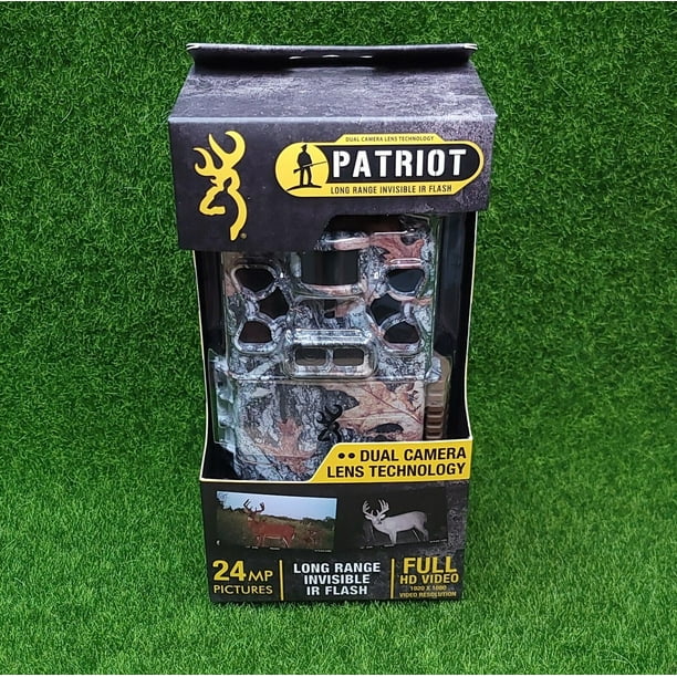 Browning Patriot Full HD 24mp BlackFlash Trail Game Camera BTC