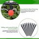 thumbnail image 4 of 100 piezas de soporte para manguera de jardín de polietileno, soporte para manguera de Φ 7 mm, gancho para manguera de agua, gancho para riego de manguera de jardín, 4 of 5