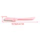 thumbnail image 4 of Vogacara Plantilla para cejas, suministro de plantillas, plantilla para ojos, maquinilla de afeitar marrón, accesorios de estilismo, raspador, recortador plantillas de cejas Rosa Vogacara CE011598-03B, 4 of 6